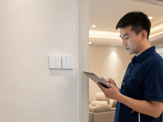 High-end residence connected switch system